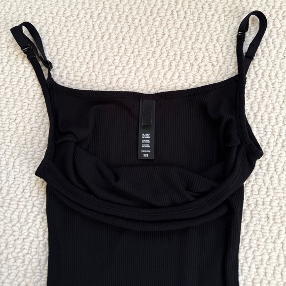 Skims Black Soft Lounge Maxi Dress - Picture 4 of 7